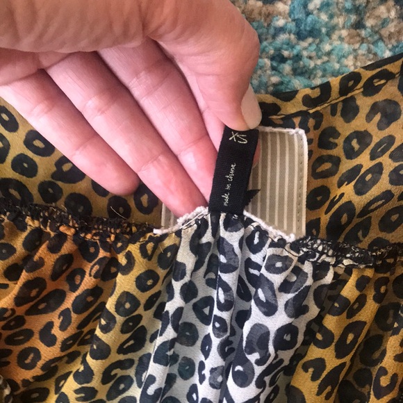 Leopard maxi tiered tank dress *its sheer* - Picture 4 of 5